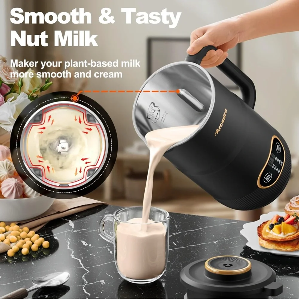 Nut Milk Maker, 8 in 1 - Picture 6 of 10